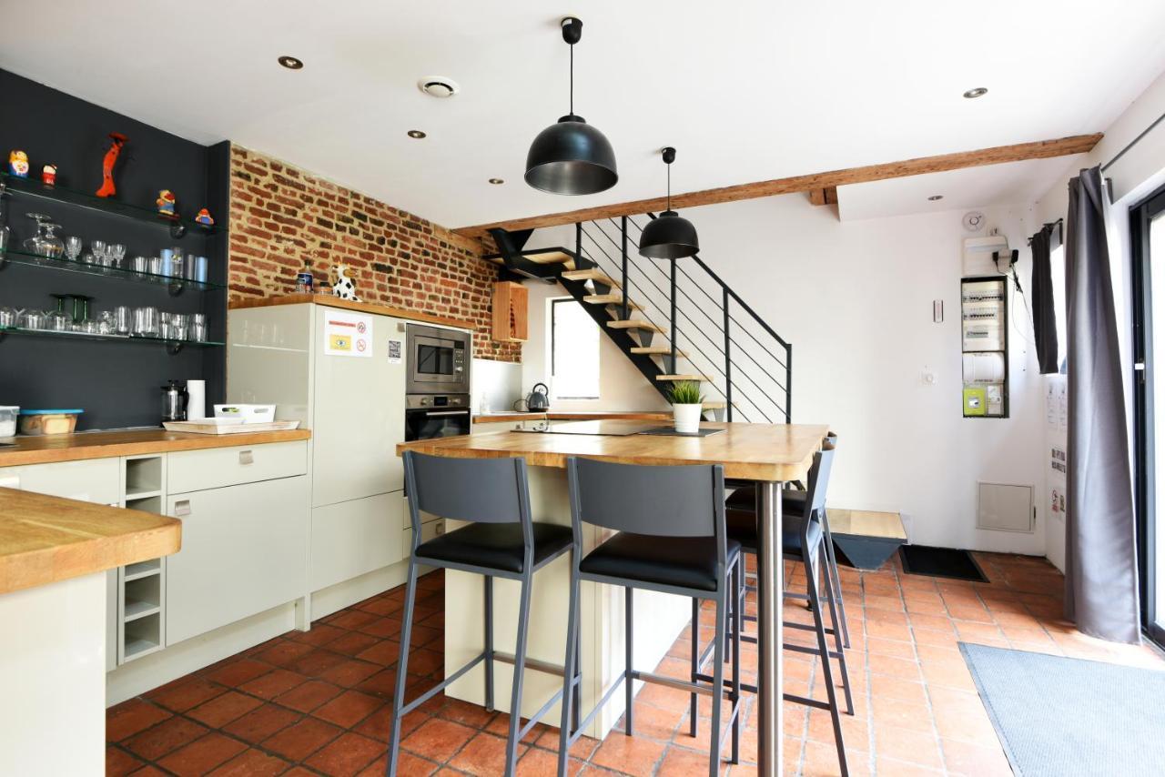 Maison Vieux Lille 3 Chambres Parking Prive 24H24H Acces מראה חיצוני תמונה
