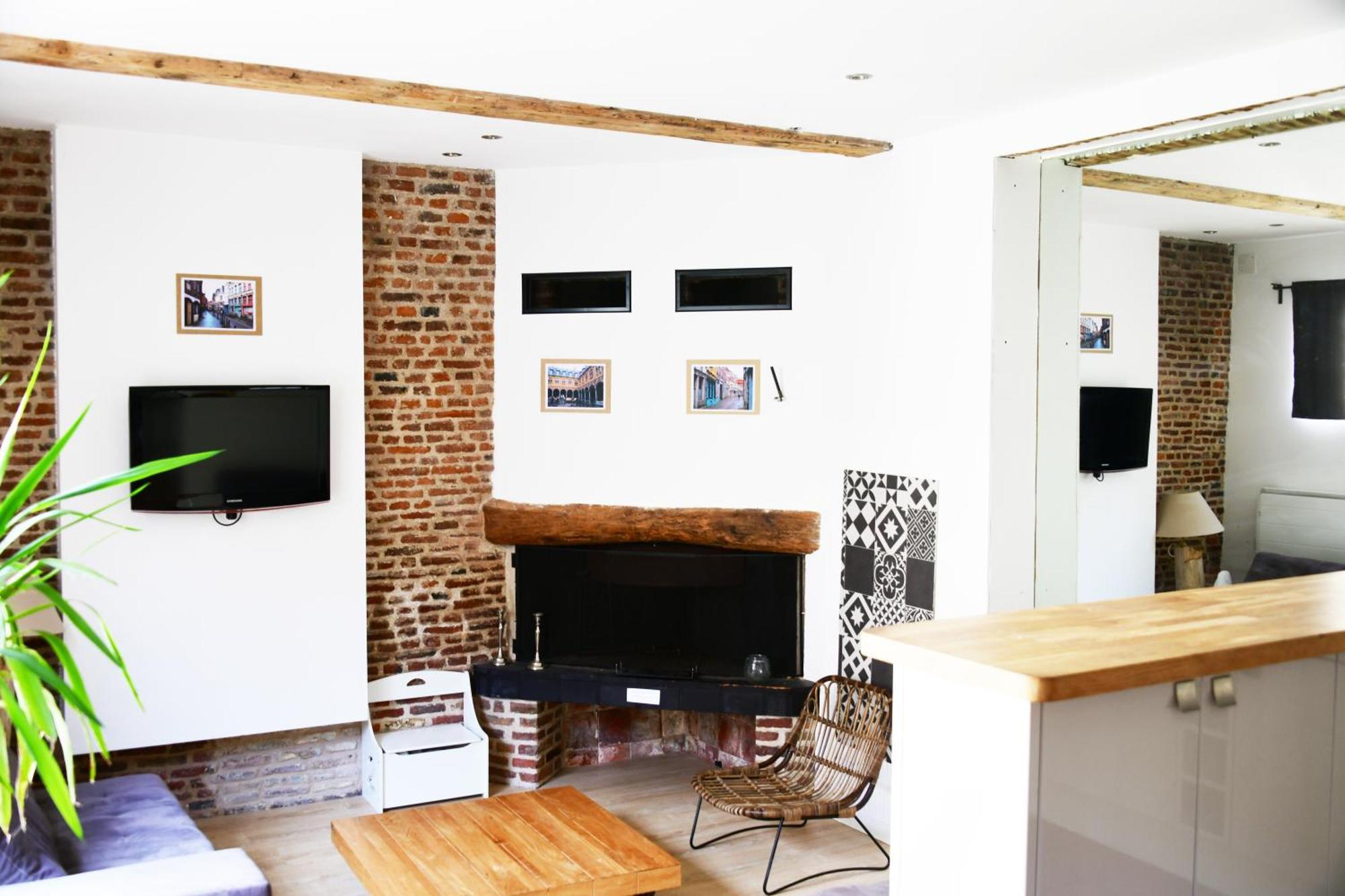 Maison Vieux Lille 3 Chambres Parking Prive 24H24H Acces חדר תמונה